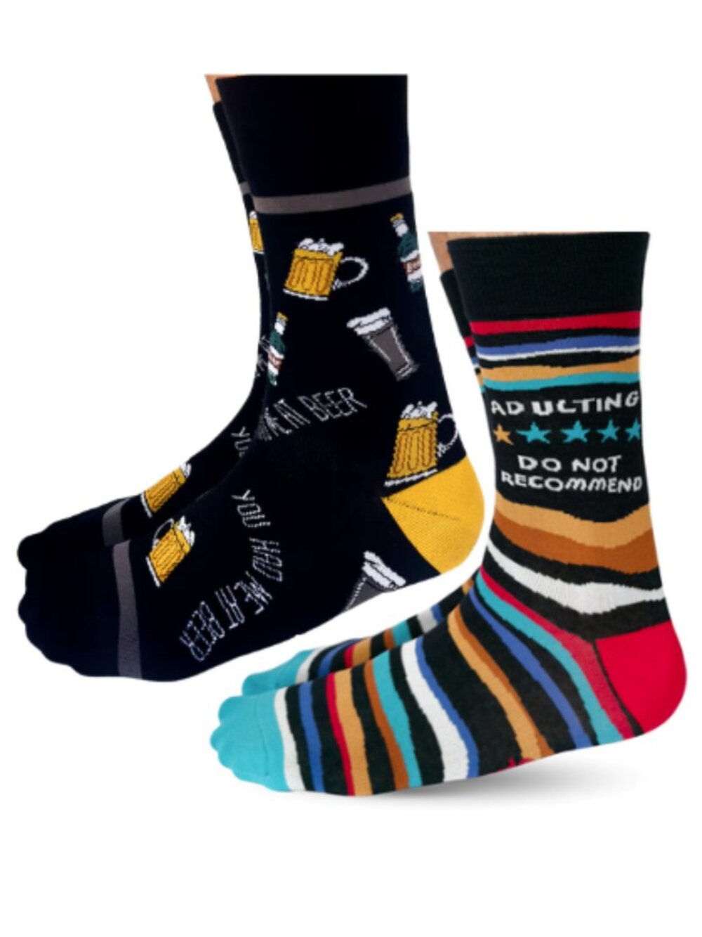 Men's Uptown Sox Crew Sock Bundle | Adult Problems | Mix & Match | NWT